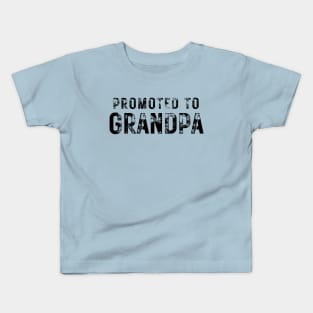 Promoted To Grandpa Kids T-Shirt